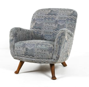 BERGA MOBLER SWEDISH EASY CHAIR, C. 1950