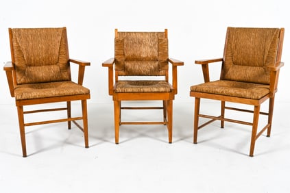 (3) HANS DINNENDAHL DESIGNED & OWNED ARMCHAIRS