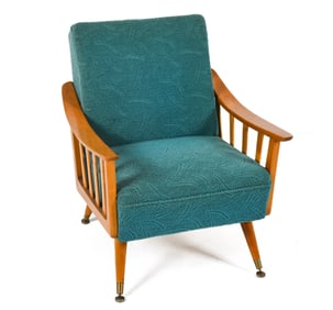 GERMAN COCKTAIL LOUNGE CHAIR, C. 1950'S