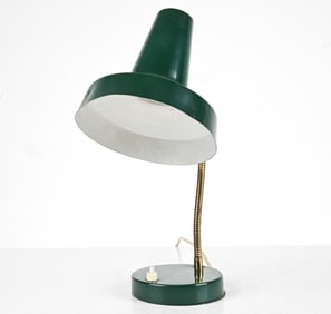 DUTCH MID-CENTURY GOOSENECK DESK LAMP