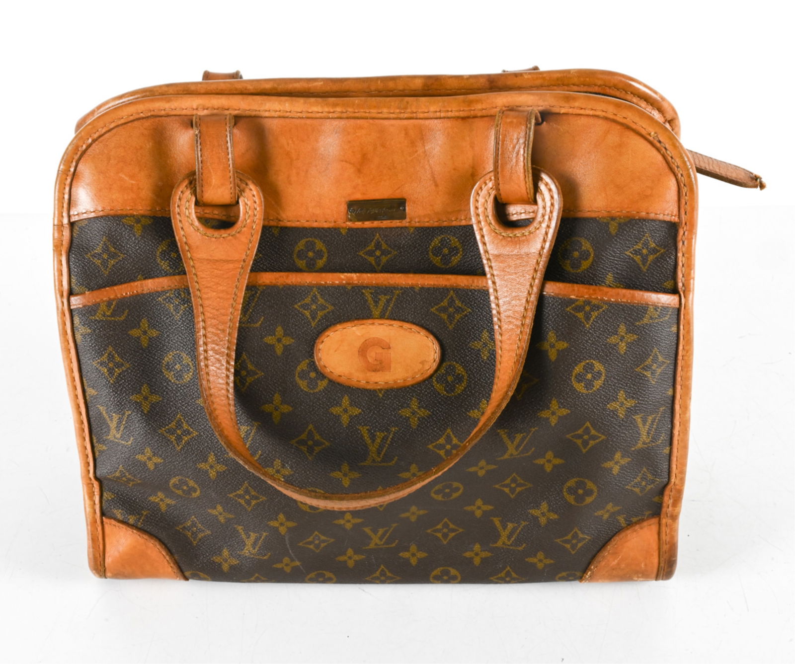 1970'S LOUIS VUITTON FRENCH CO. TRAVEL BAG (1 of 10)
