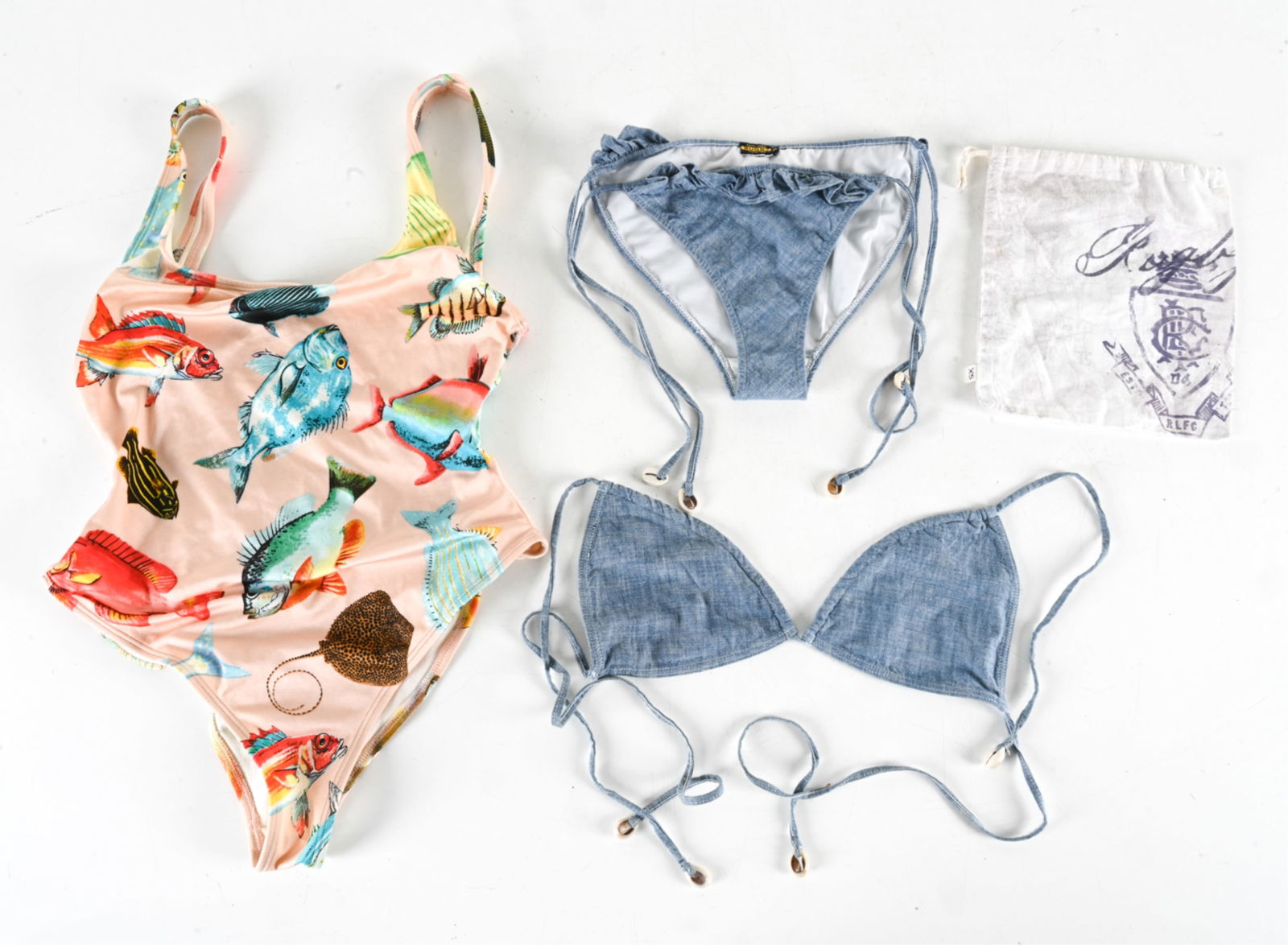 VINTAGE SWIMWEAR; RARE GUCCI & RALPH LAUREN (1 of 9)