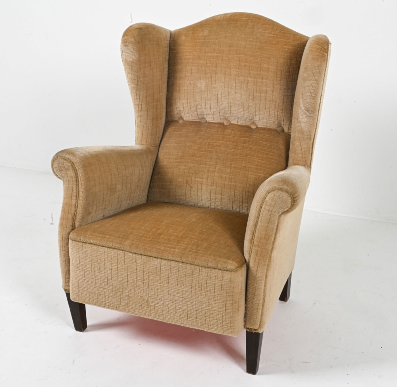MANNER OF CARL MALMSTEN SCANDINAVIAN WING CHAIR (1 of 9)