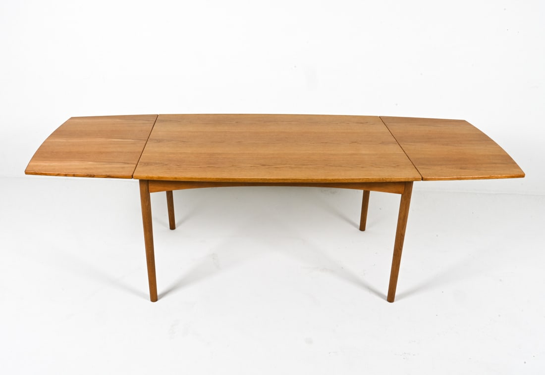 ATTR. POUL VOLTHER FDB OAK DROP-LEAF DINING TABLE (1 of 18)