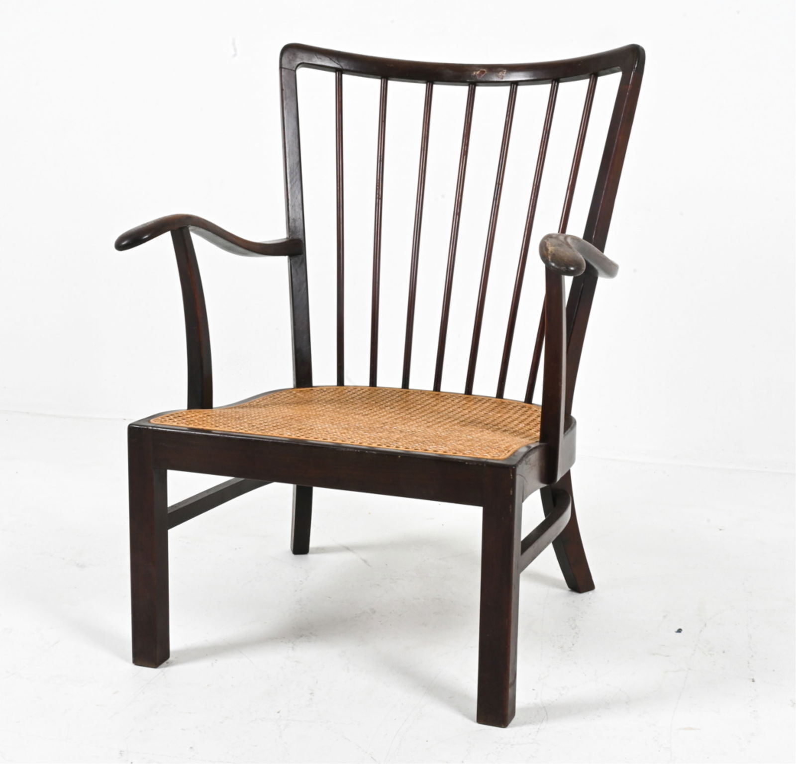 SOREN HANSEN FOR FRITZ HANSEN MODEL 1628 ARMCHAIR (1 of 9)