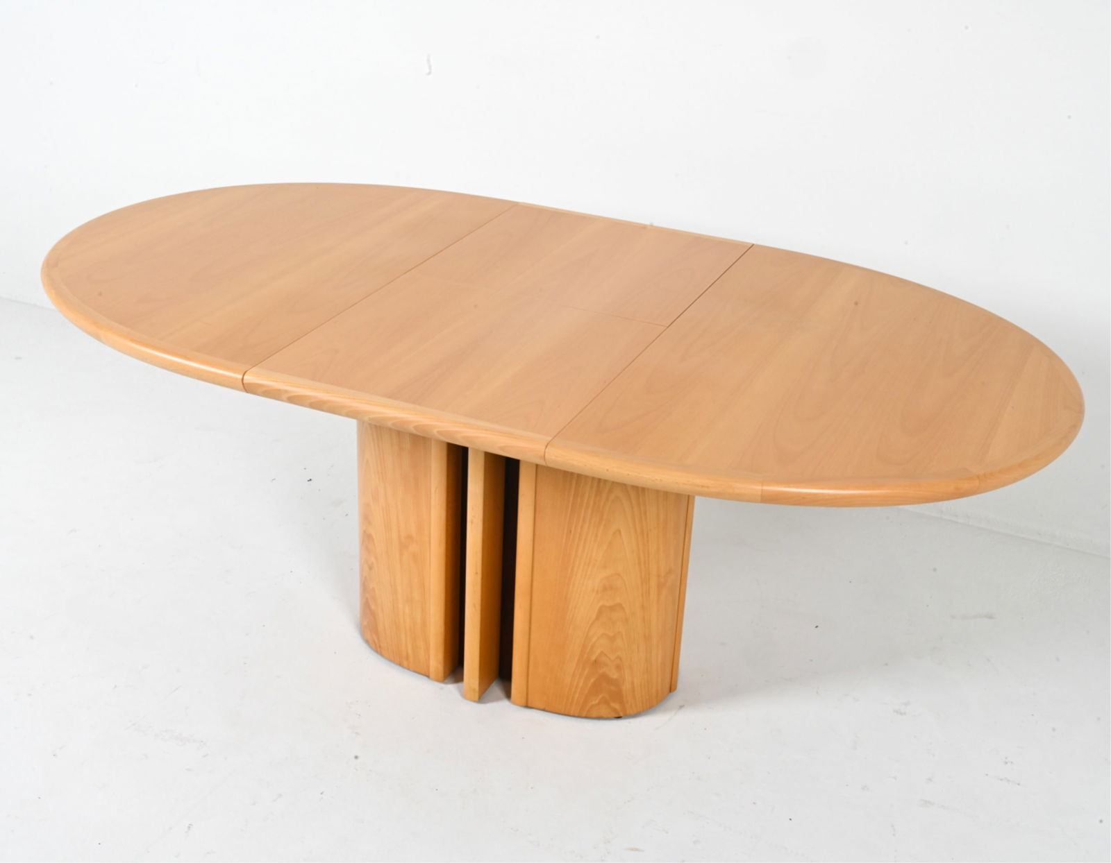 SKOVBY DANISH BEECH BUTTERFLY-LEAF DINING TABLE (1 of 18)