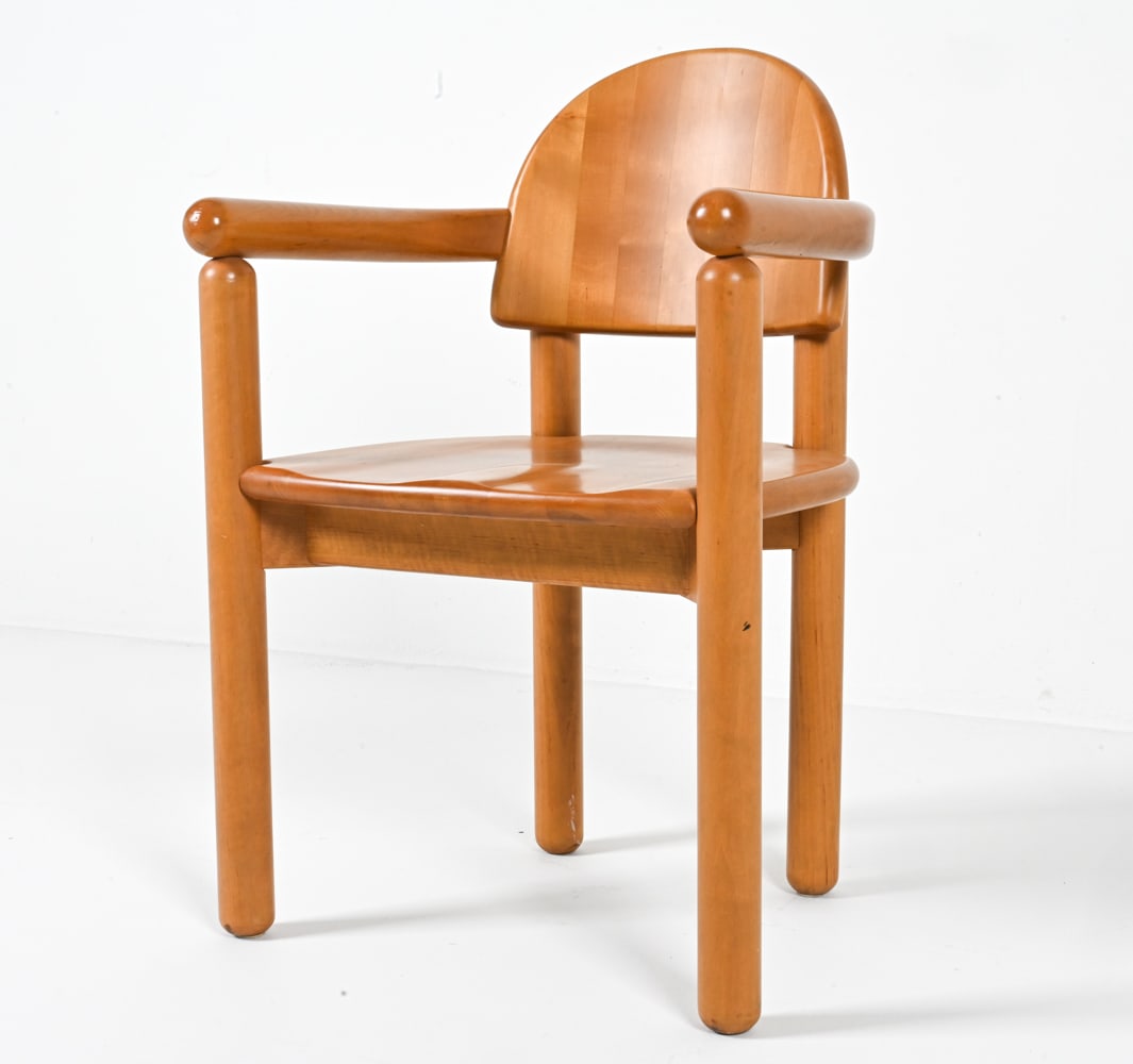MANNER OF RAINER DAUMILLER BEECH ARMCHAIR (1 of 9)