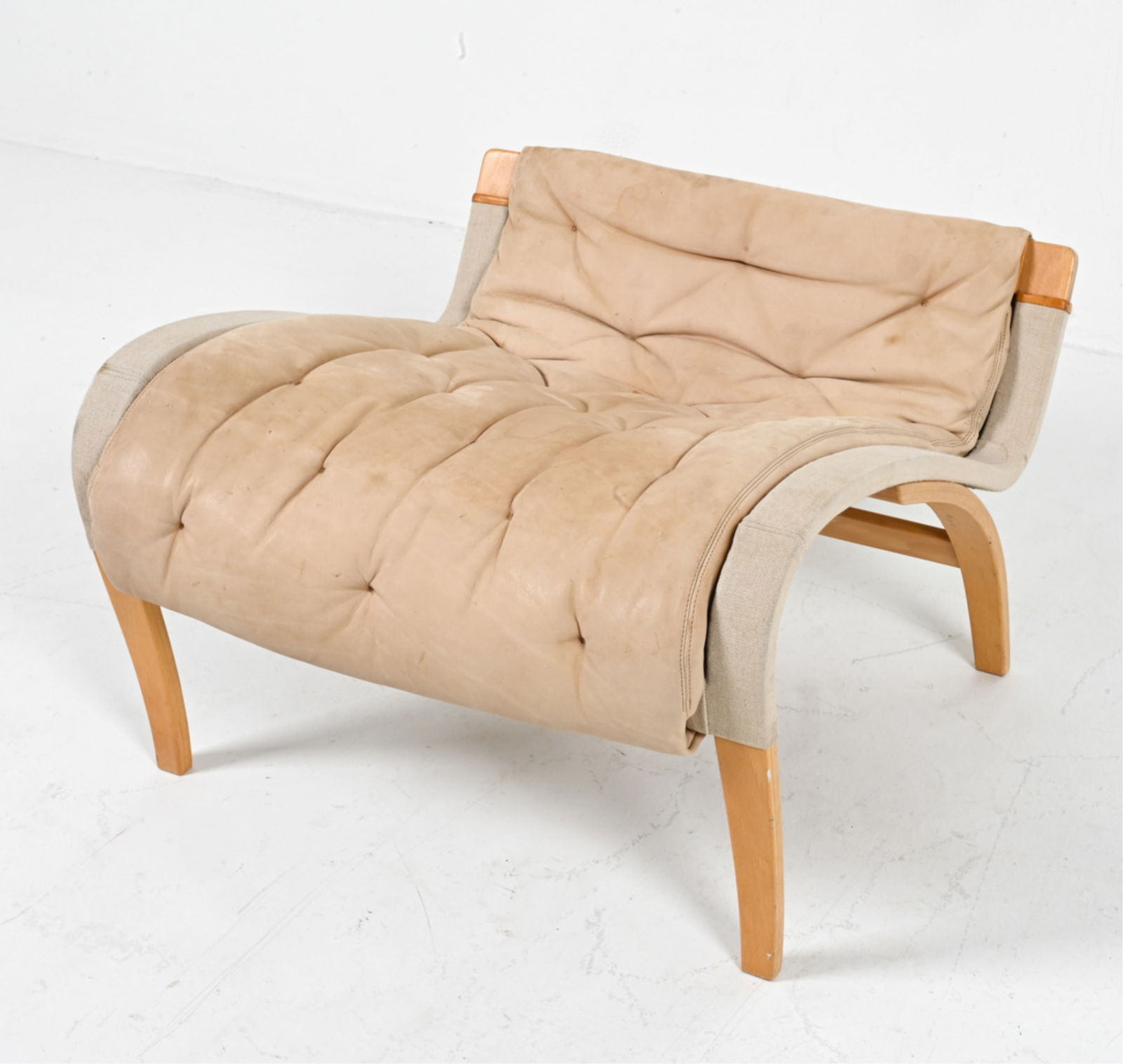 BRUNO MATHSSON FOR DUX 'PERNILLA' OTTOMAN (1 of 10)