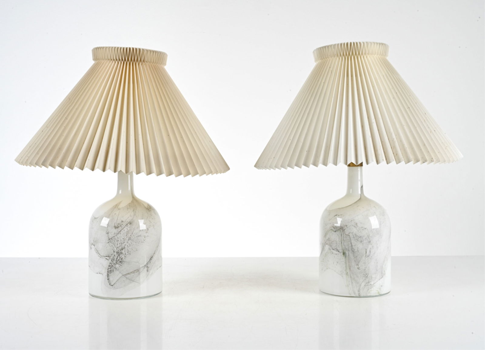 (2) MICHAEL BANG FOR HOLMEGAARD ART GLASS LAMPS (1 of 10)
