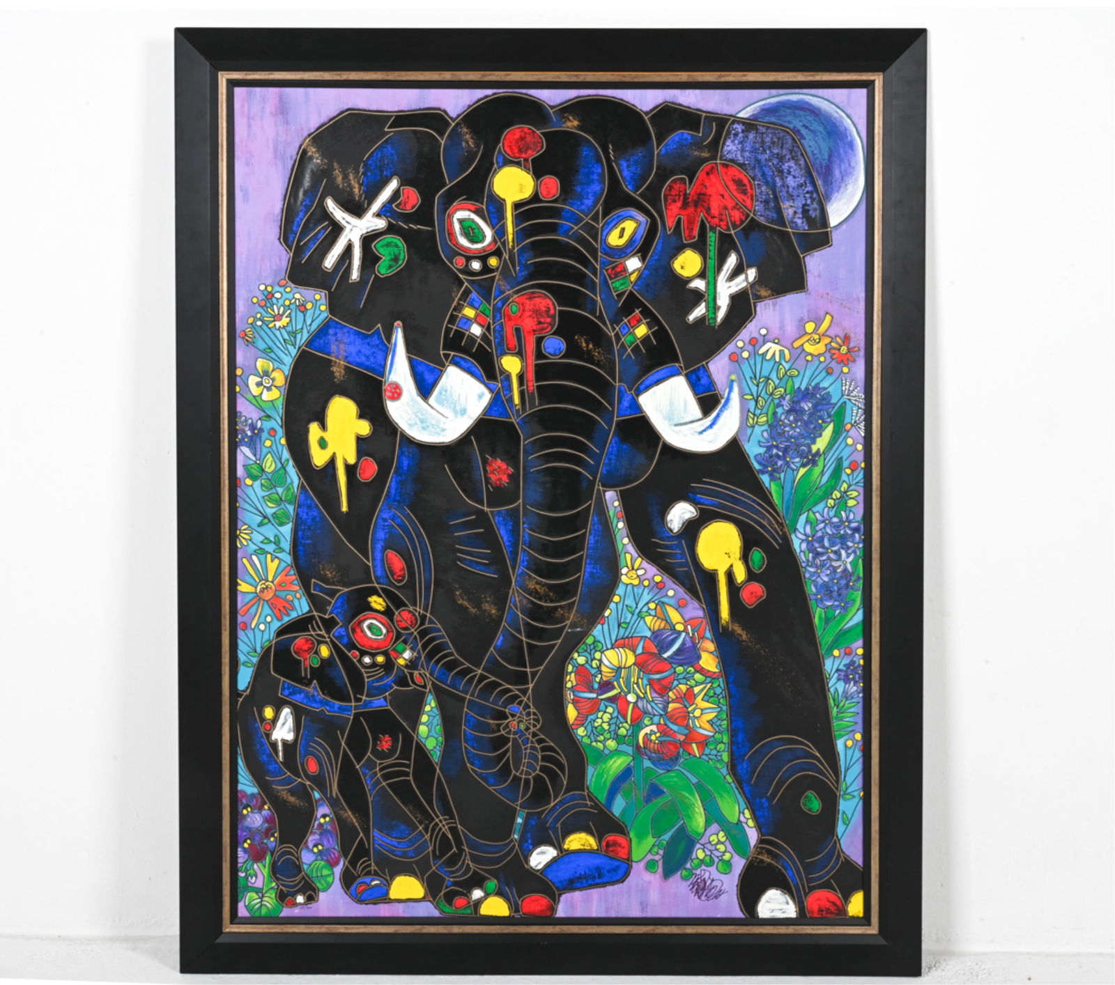 JIANG TIEFENG, CHINA (B. 1938) SERIGRAPH ON CANVAS (1 of 10)