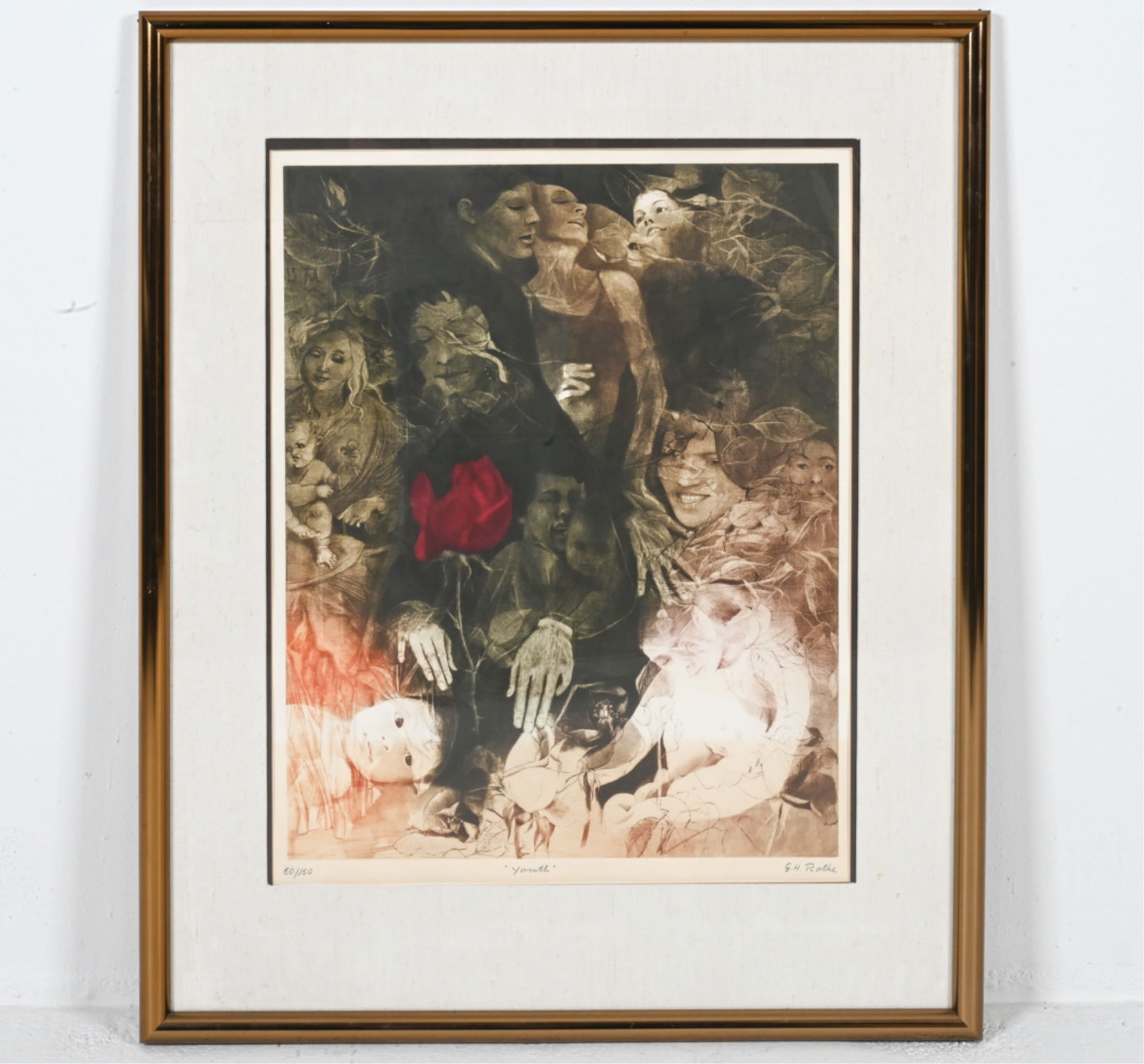 GATJA HELGART ROTHE (1935-2007) SIGNED MEZZOTINT (1 of 11)