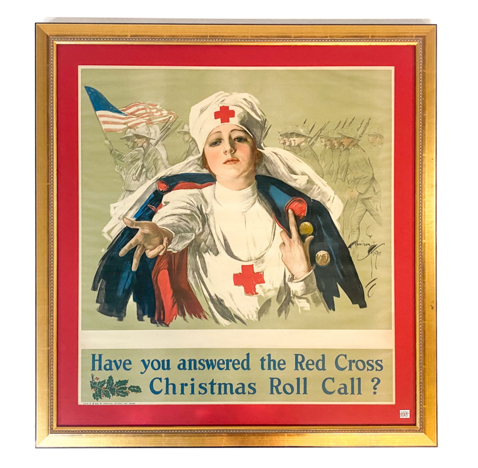 WWI RED CROSS POSTER BY HARRISON FISHER (1 of 9)