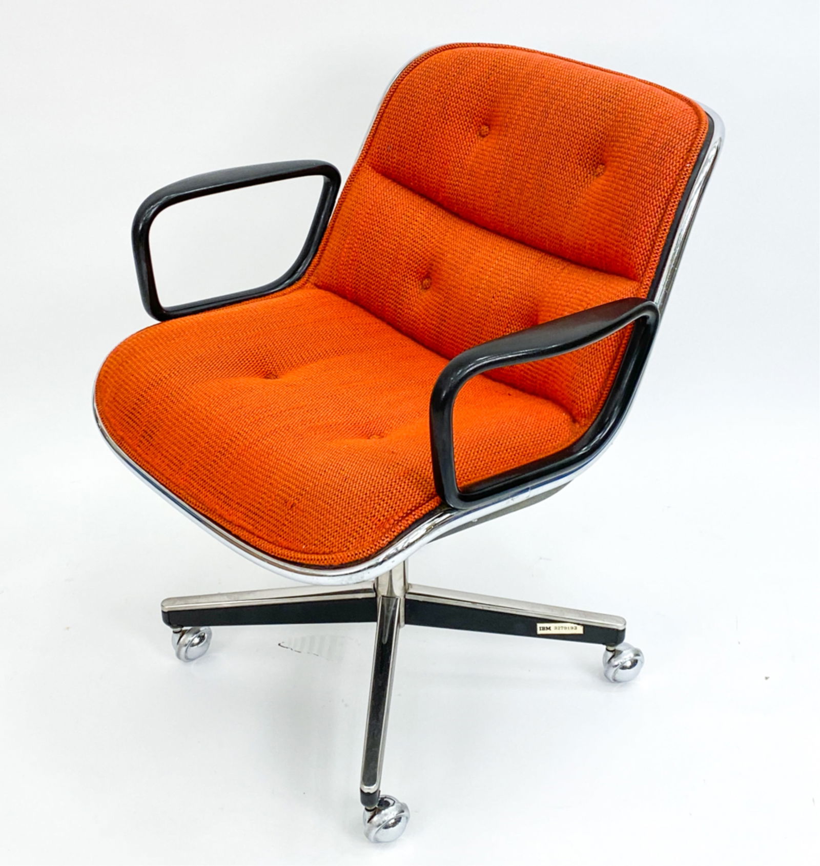 VINTAGE CHARLES POLLOCK FOR KNOLL ARM CHAIR (1 of 16)