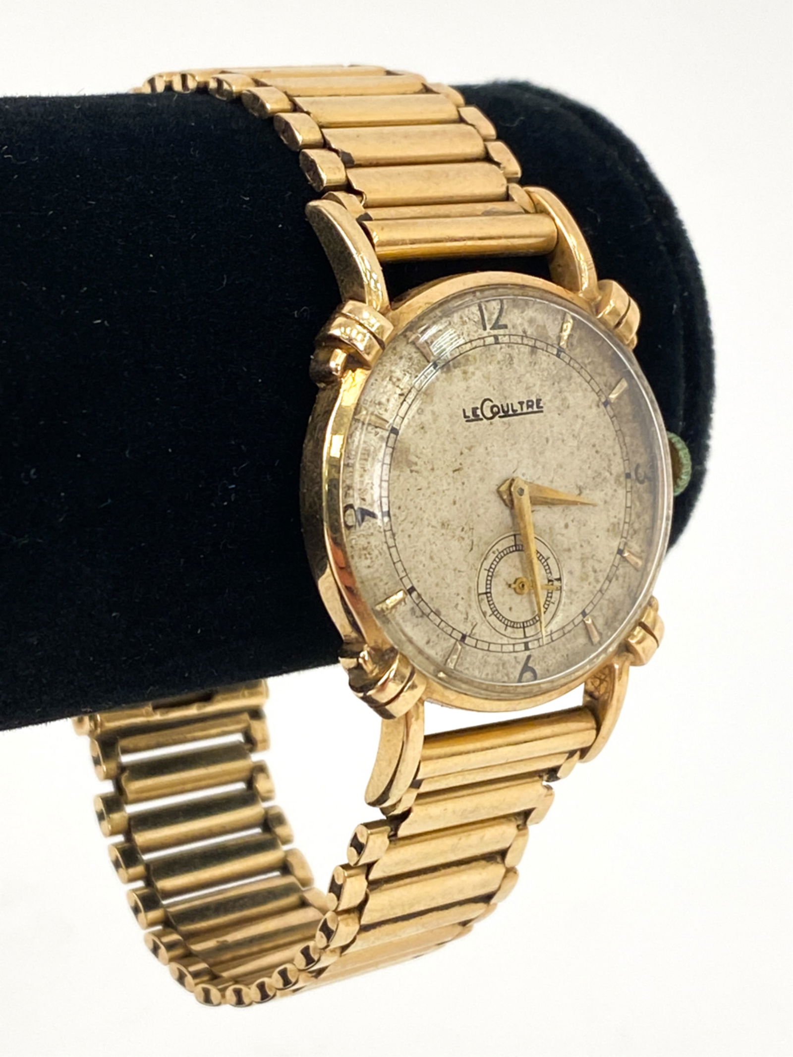 EARLY 20TH C. LECOULTRE & CO. 14K GOLD WATCH (1 of 9)