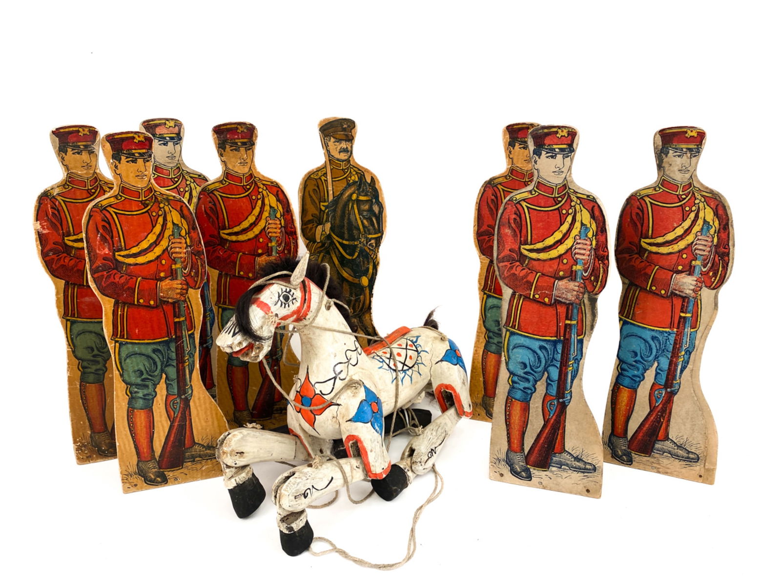 AMERICAN FOLK ART TOY GROUPING (1 of 11)