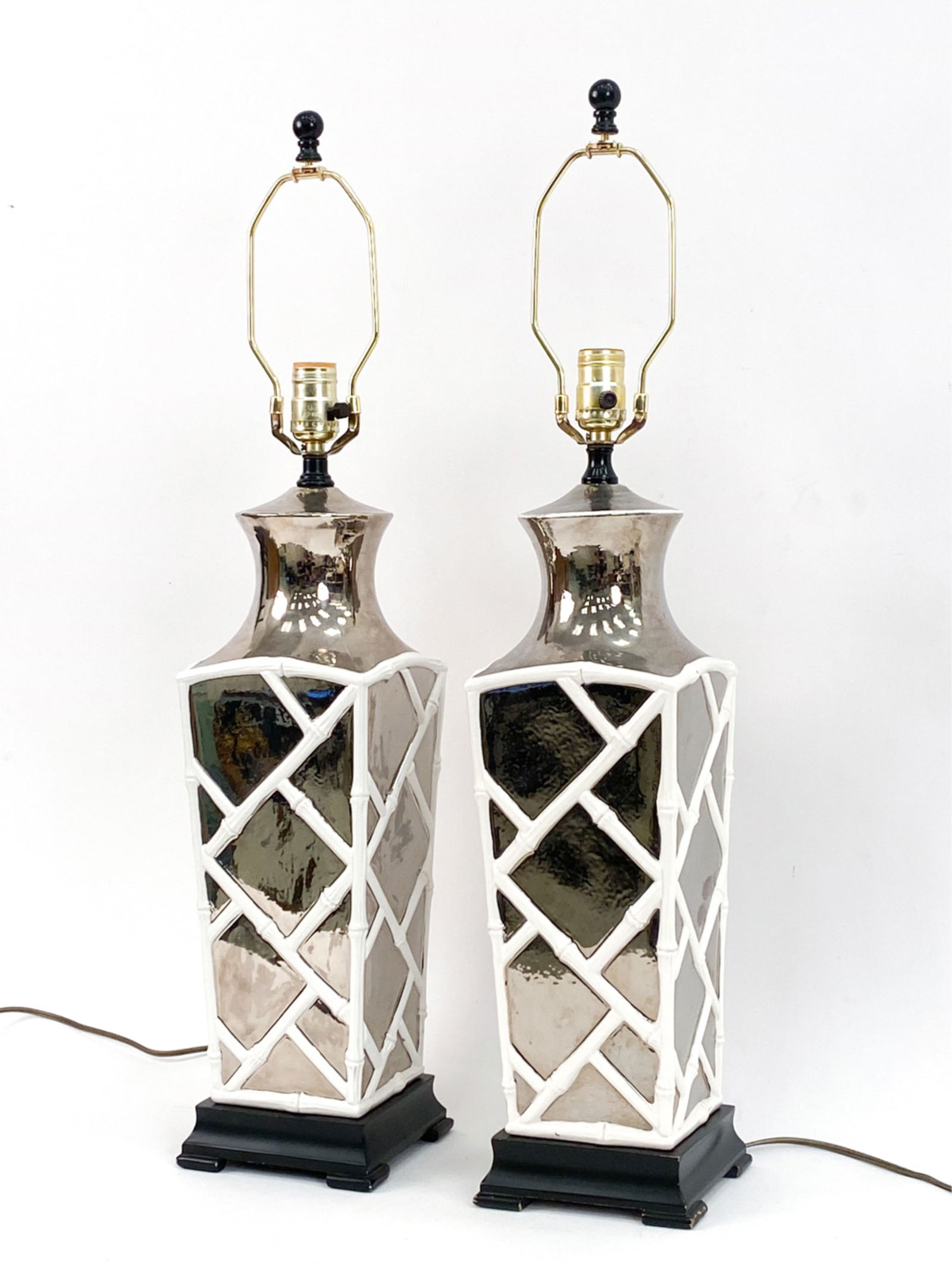 PAIR OF PAUL HANSON LAMPS (1 of 11)