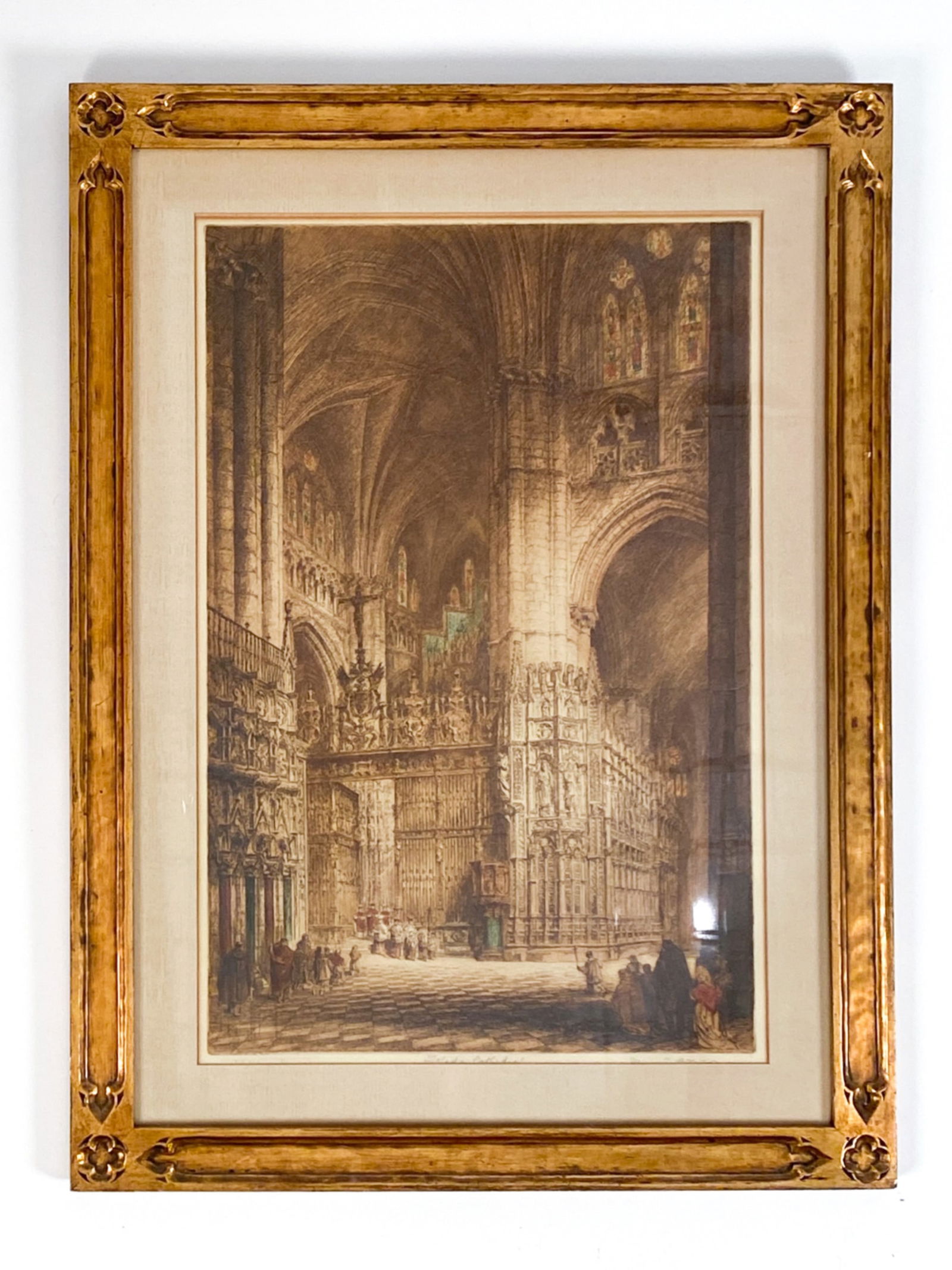 BREWER TOLEDO CATHEDRAL COLOR ETCHING (1 of 6)