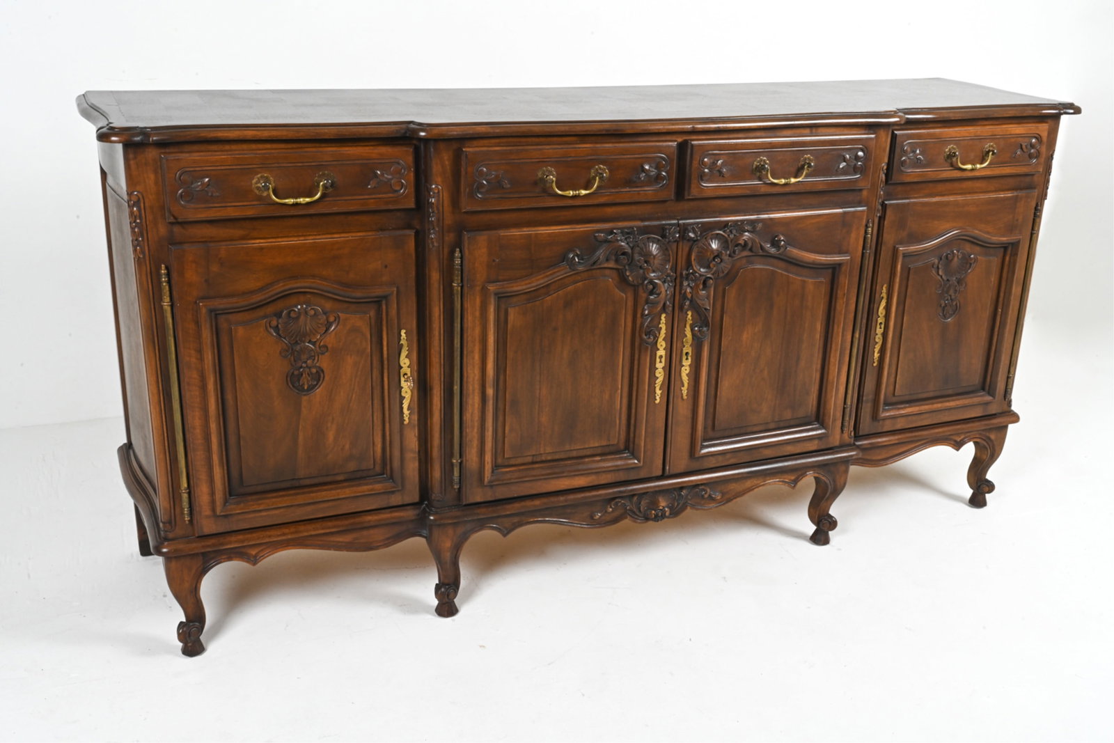 20TH C. FRENCH CARVED BUFFET SIDEBOARD (1 of 13)
