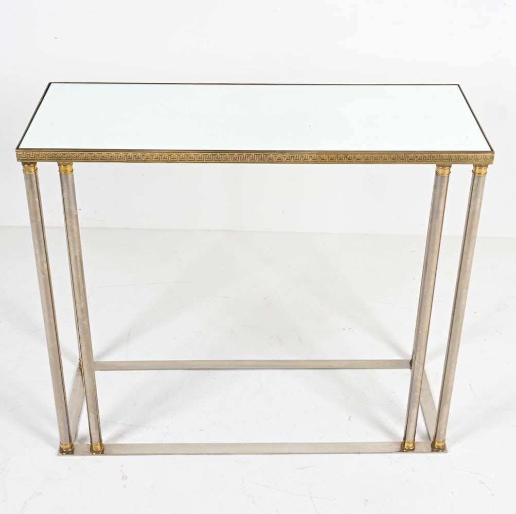 ARTERIORS 'PAX' GREEK KEY MIRROR-TOP CONSOLE (1 of 10)