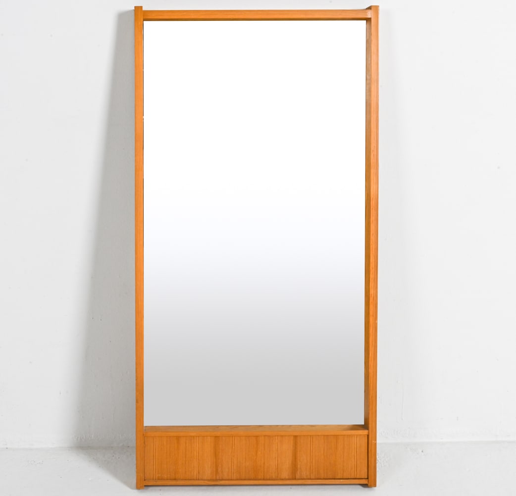 SWEDISH MODERN PINE MIRROR (1 of 7)