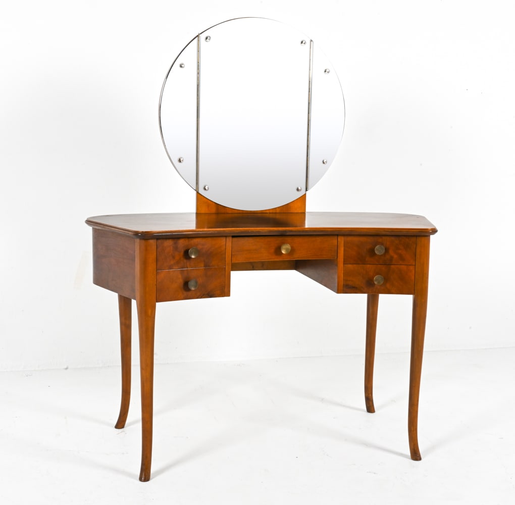 DANISH ART DECO VANITY, C. 1940'S (1 of 20)