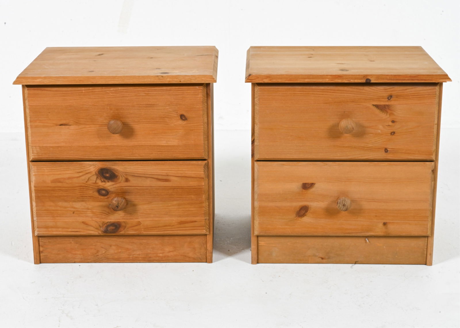 (2) SMALL DANISH PINE SIDE CHESTS, C.1980'S (1 of 11)