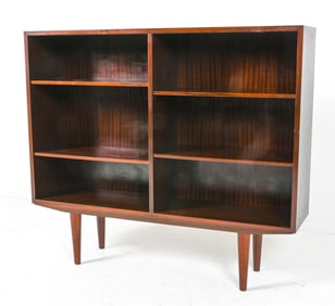 ATTR. OMANN JUN DANISH MAHOGANY BOOKCASE
