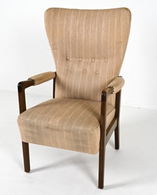 MANNER OF ALFRED CHRISTENSEN ARM CHAIR