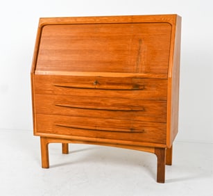 BERNHARD PEDERSEN DANISH OAK VANITY SECRETAIRE