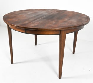OMANN JUN MODEL 55 ROSEWOOD EXTENSION DINING TABLE