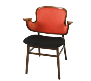 HANS OLSEN FOR BRAMIN MODEL 107 SHELL CHAIR