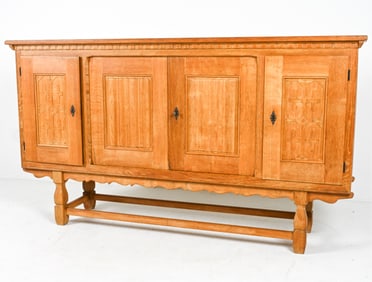 MANNER OF HENNING KJAERNULF OAK SIDEBOARD