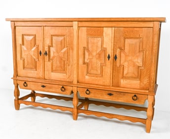 HENNING KJAERNULF FOR EG OAK HIGHBOARD