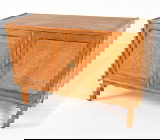 ATTR. HENNING KJAERNULF OAK CABINET, C. 1970