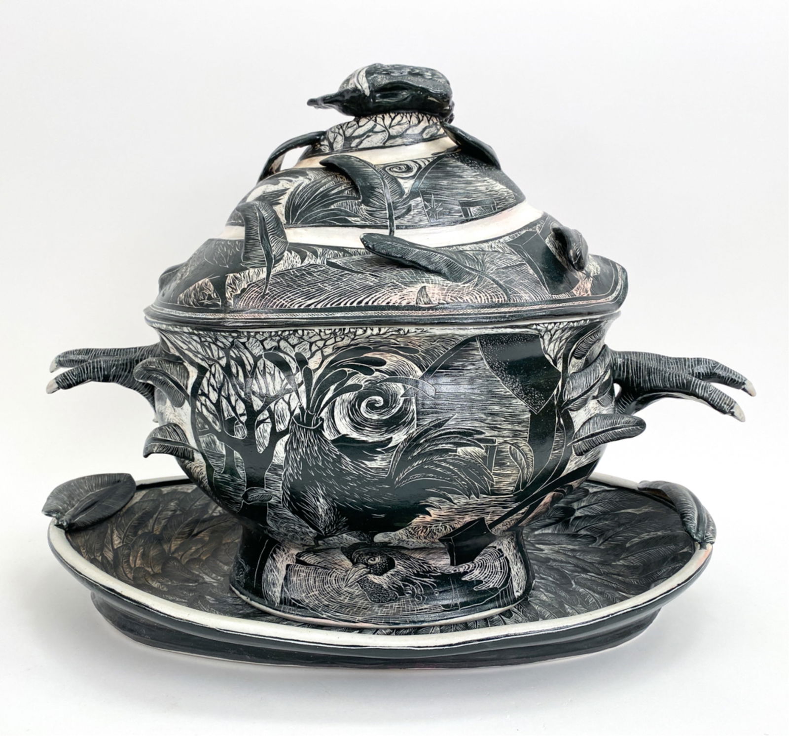 DAVID REGAN (B. 1964) "THE STORY OF CHICKEN SOUP" (1 of 20)