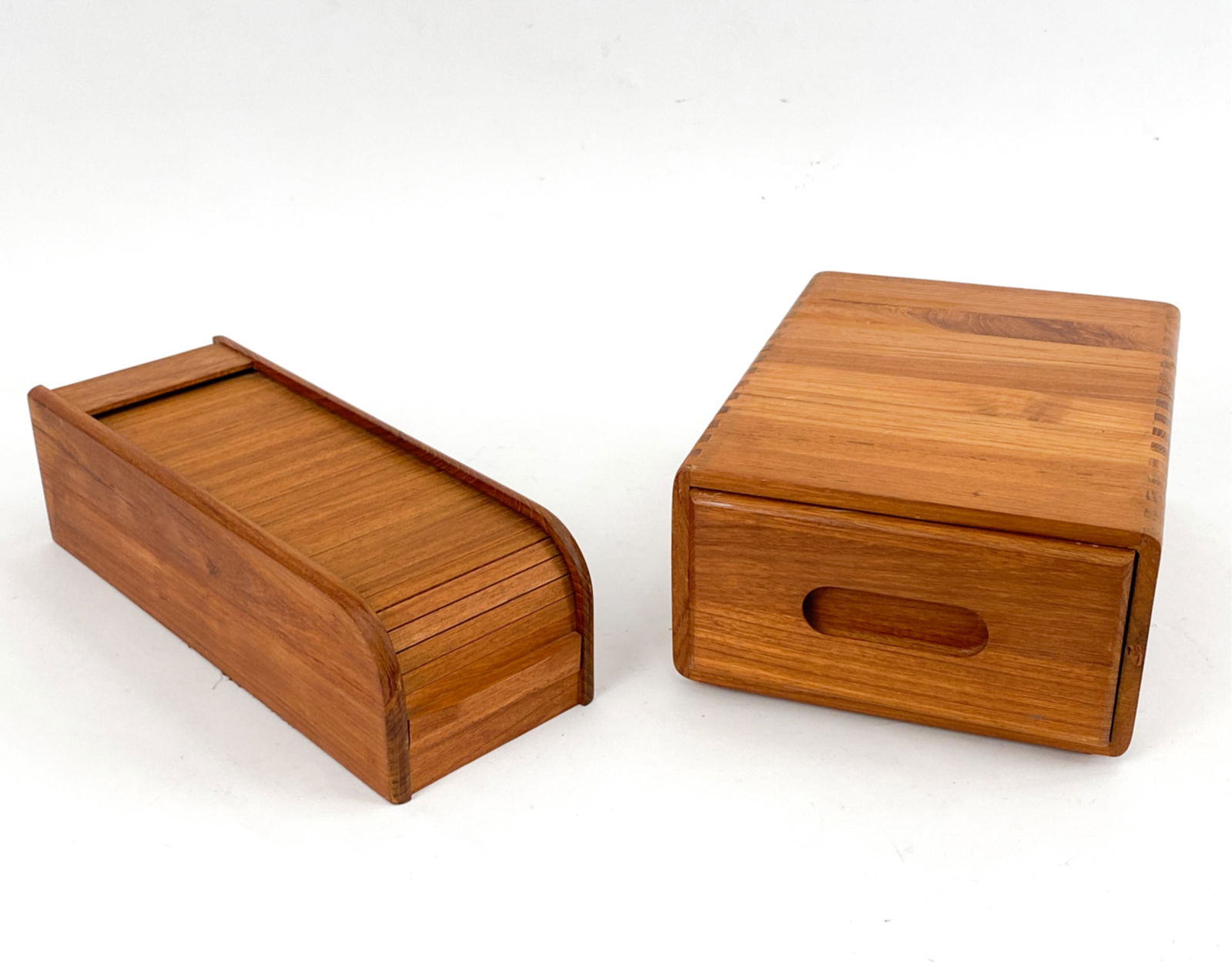 (2) MID-CENTURY TEAK BOXES INCL. KALMAR (1 of 15)