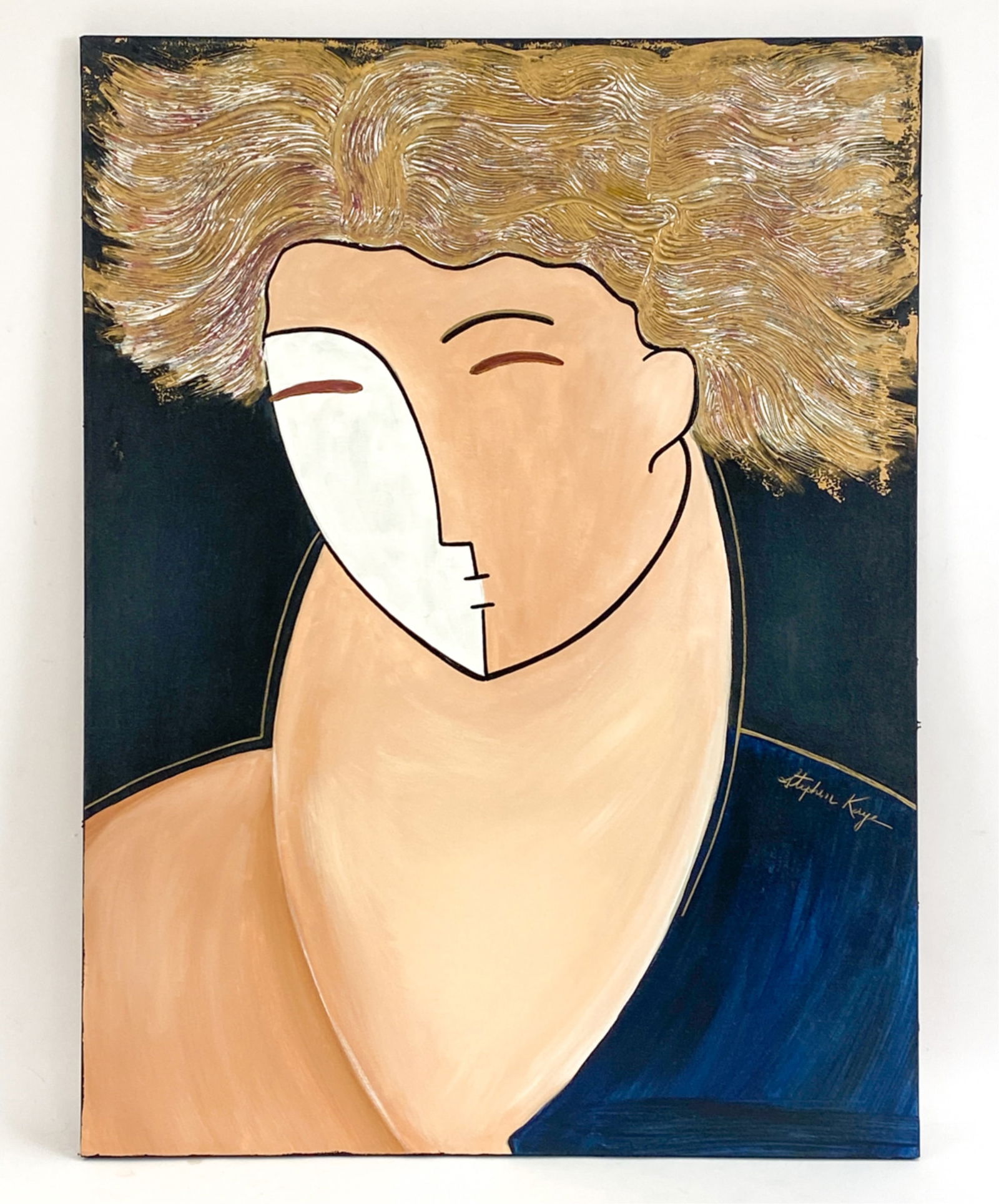 STEPHEN KAYE CONTEMPORARY PORTRAIT O/C (1 of 6)
