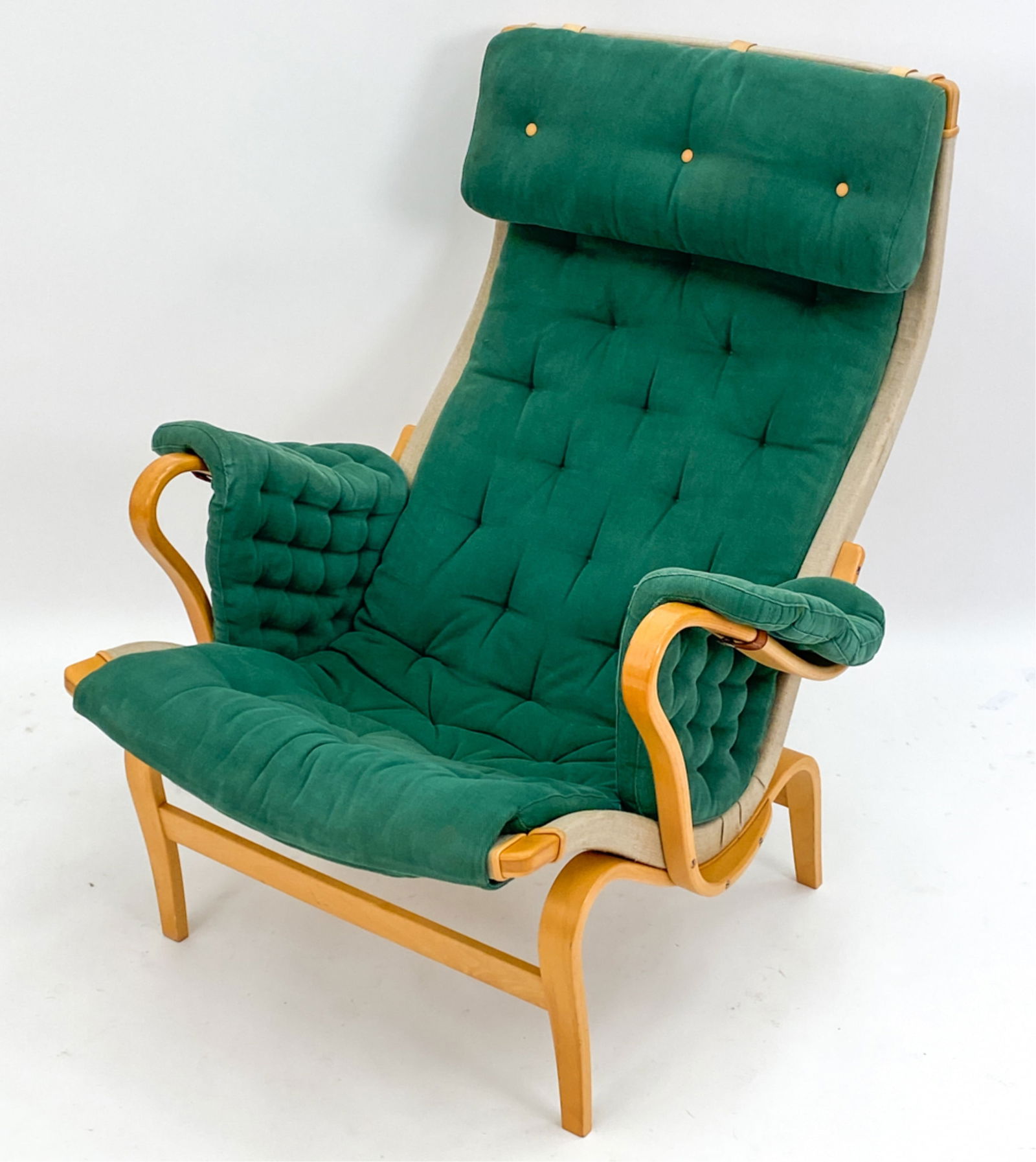 BRUNO MATHSSON FOR DUX LOUNGE CHAIR C.1970 (1 of 18)