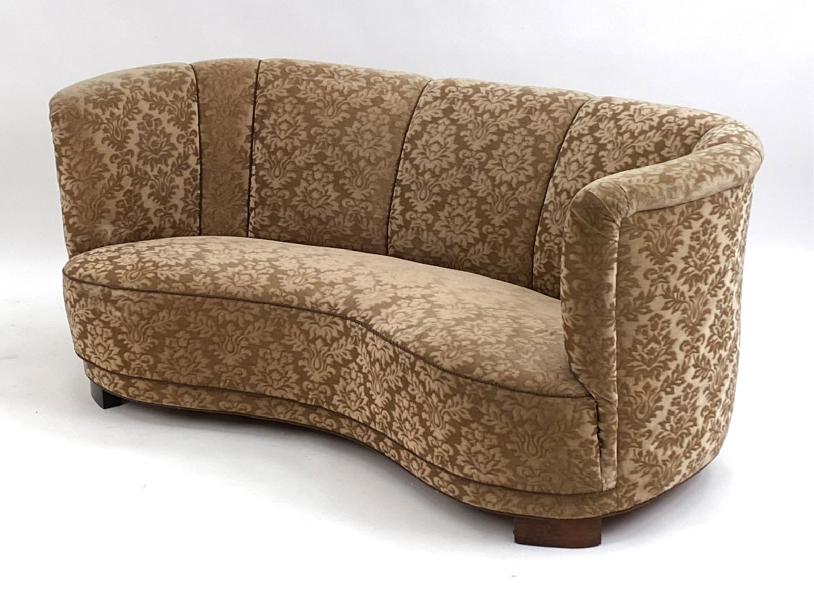 VIGGO BOESEN SLAGELSE STYLE DANISH BANANA SOFA (1 of 10)