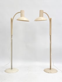 PAIR DANISH MODERN LYFA FLOOR LAMPS