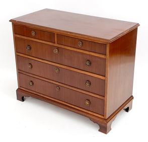 DANISH MAHOGANY CHEST