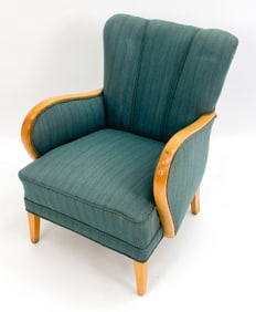 ALFRED CHRISTENSEN BEECH LOUNGE CHAIR C.1950