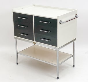 MID-CENTURY DANISH MEDICAL CABINET