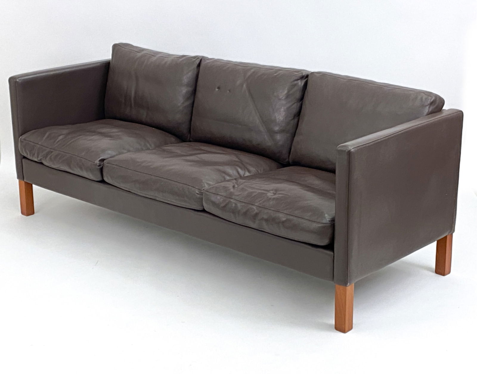 MOGENS HANSEN DANISH LEATHER SOFA (1 of 10)