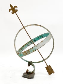DANISH ARMILLARY, C. 1950'S