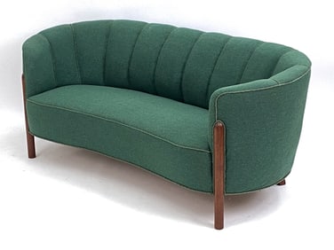 VIGGO BOESEN SLAGELSE STYLE DANISH BANANA SOFA