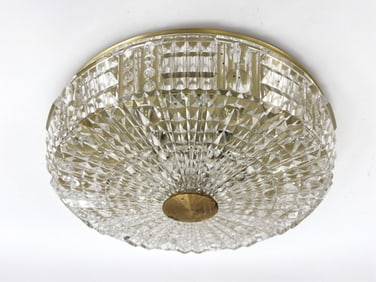 CARL FAGERLUND FOR ORREFORS FLUSH MOUNT LIGHT