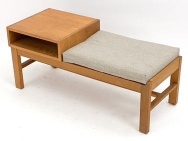 BORGE MOGENSEN STYLE DANISH OAK BENCH C.1970