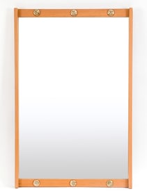 MID-CENTURY SWEDISH PINE MIRROR