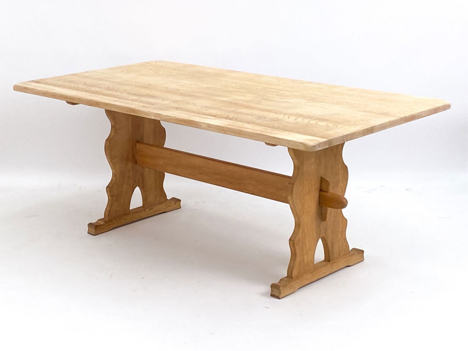 DANISH HENNING KJAERNULF OAK DINING TABLE (1 of 12)